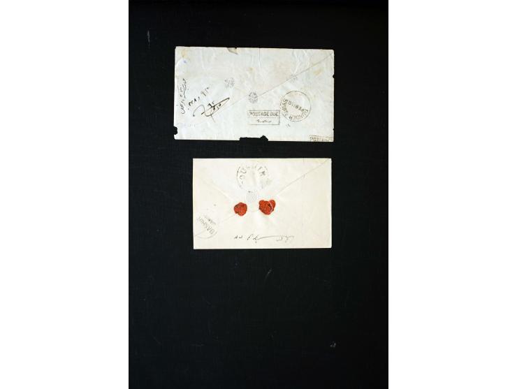 1881/1922 (ca.), 30 Briefe bzw. eine Ganzsache aus Bagdad, Aden, Anwaz (Feldpost), Bander-Abas, Linga und Bushire, meist nach