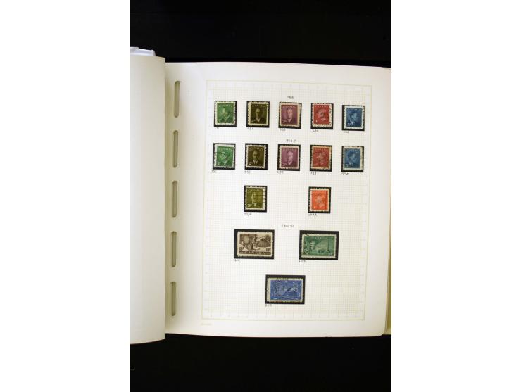 1851/1950, ungebrauchte und gestempelte Sammlung mit u.a. Mi.-Nr. 38-53 (ohne 51), 84-91 etc., dazu Provinzen mit u.a. Neu-Br