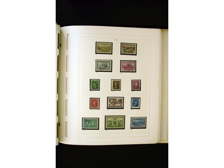 1851/1950, ungebrauchte und gestempelte Sammlung mit u.a. Mi.-Nr. 38-53 (ohne 51), 84-91 etc., dazu Provinzen mit u.a. Neu-Br