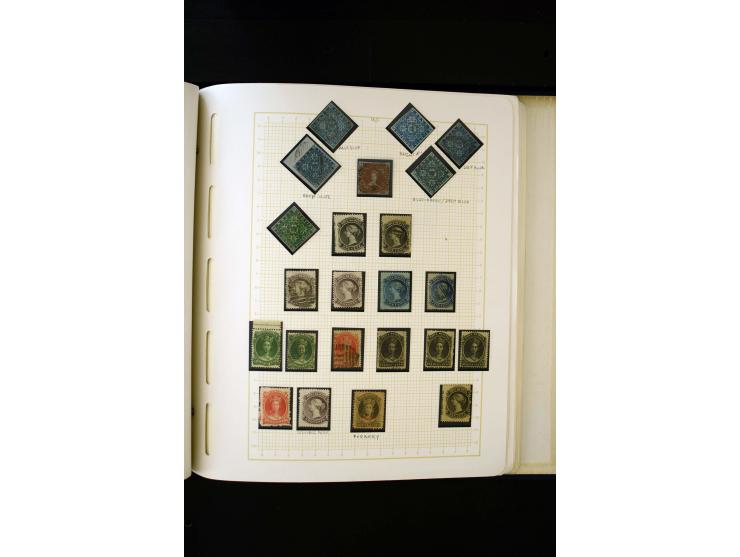1851/1950, ungebrauchte und gestempelte Sammlung mit u.a. Mi.-Nr. 38-53 (ohne 51), 84-91 etc., dazu Provinzen mit u.a. Neu-Br
