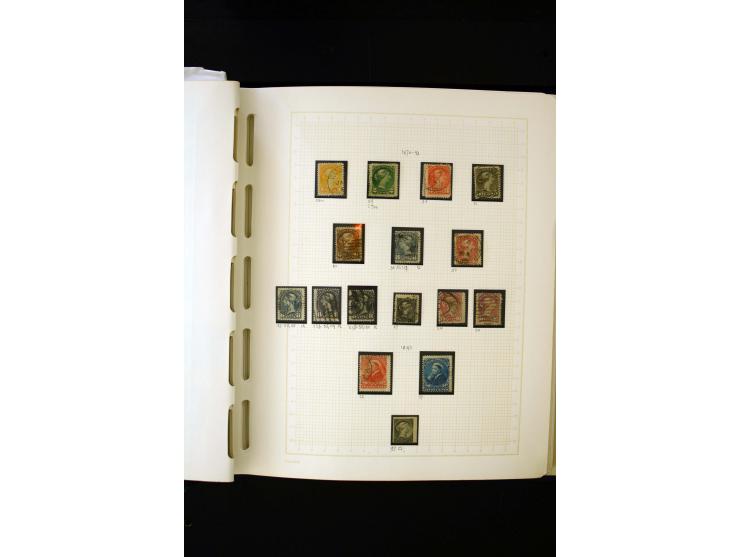 1851/1950, ungebrauchte und gestempelte Sammlung mit u.a. Mi.-Nr. 38-53 (ohne 51), 84-91 etc., dazu Provinzen mit u.a. Neu-Br