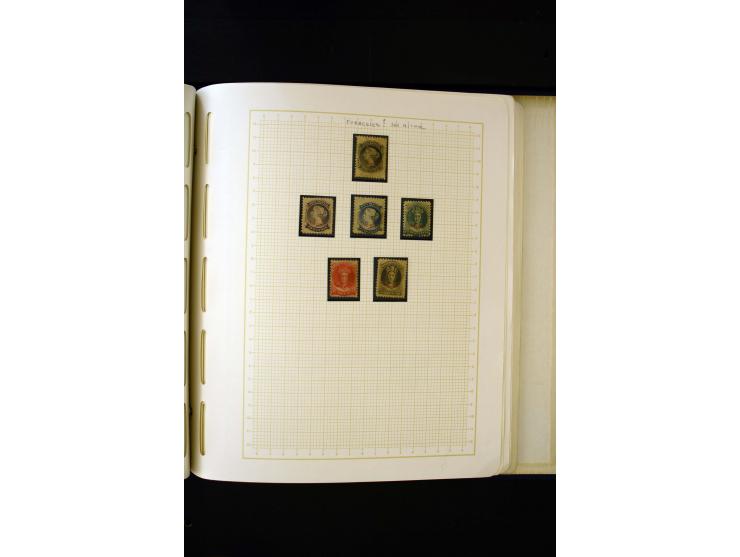 1851/1950, ungebrauchte und gestempelte Sammlung mit u.a. Mi.-Nr. 38-53 (ohne 51), 84-91 etc., dazu Provinzen mit u.a. Neu-Br
