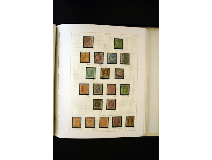 1851/1950, ungebrauchte und gestempelte Sammlung mit u.a. Mi.-Nr. 38-53 (ohne 51), 84-91 etc., dazu Provinzen mit u.a. Neu-Br