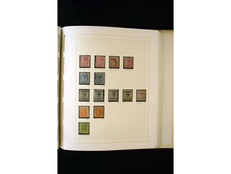 1851/1950, ungebrauchte und gestempelte Sammlung mit u.a. Mi.-Nr. 38-53 (ohne 51), 84-91 etc., dazu Provinzen mit u.a. Neu-Br