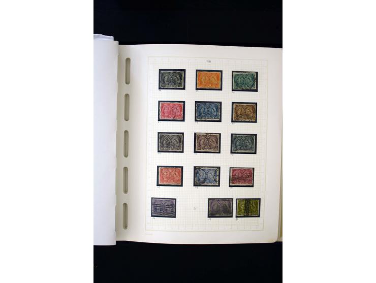 1851/1950, ungebrauchte und gestempelte Sammlung mit u.a. Mi.-Nr. 38-53 (ohne 51), 84-91 etc., dazu Provinzen mit u.a. Neu-Br