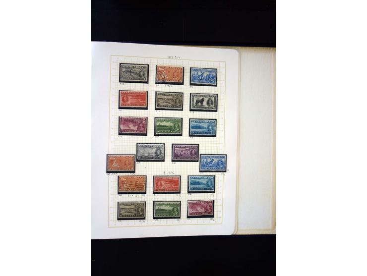 1851/1950, ungebrauchte und gestempelte Sammlung mit u.a. Mi.-Nr. 38-53 (ohne 51), 84-91 etc., dazu Provinzen mit u.a. Neu-Br