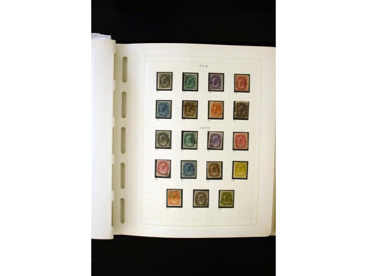 1851/1950, ungebrauchte und gestempelte Sammlung mit u.a. Mi.-Nr. 38-53 (ohne 51), 84-91 etc., dazu Provinzen mit u.a. Neu-Br