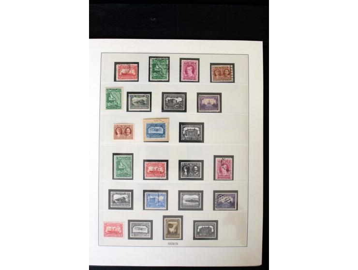 1855/1950, ungebrauchte und gestempelte Sammlung mit diversen bessereren Werten, dabei u.a. Canada Mi.-Nr. 2(2) und 5 gestemp