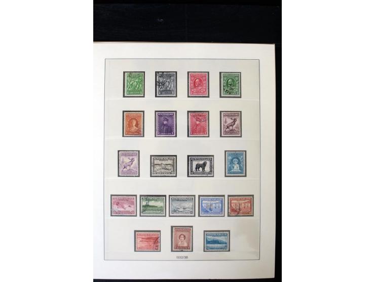 1855/1950, ungebrauchte und gestempelte Sammlung mit diversen bessereren Werten, dabei u.a. Canada Mi.-Nr. 2(2) und 5 gestemp