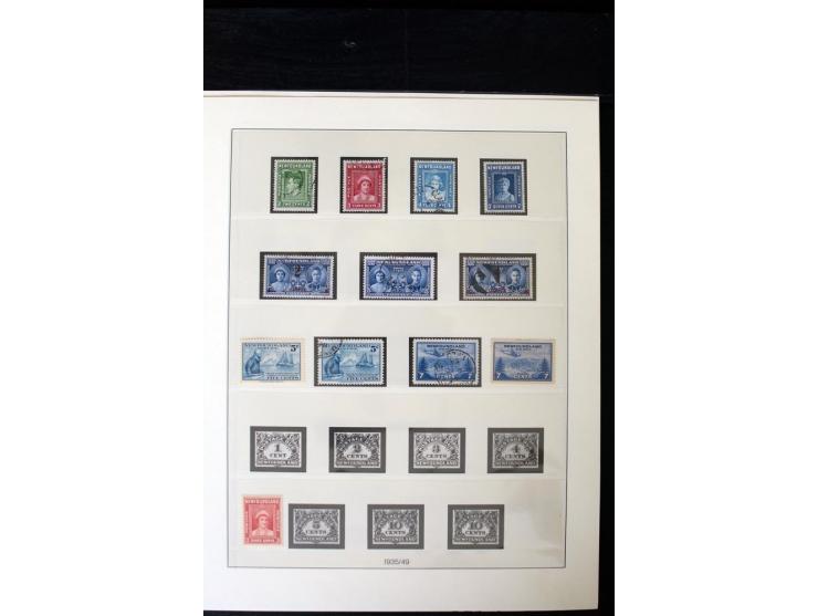 1855/1950, ungebrauchte und gestempelte Sammlung mit diversen bessereren Werten, dabei u.a. Canada Mi.-Nr. 2(2) und 5 gestemp