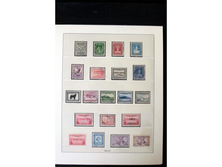 1855/1950, ungebrauchte und gestempelte Sammlung mit diversen bessereren Werten, dabei u.a. Canada Mi.-Nr. 2(2) und 5 gestemp