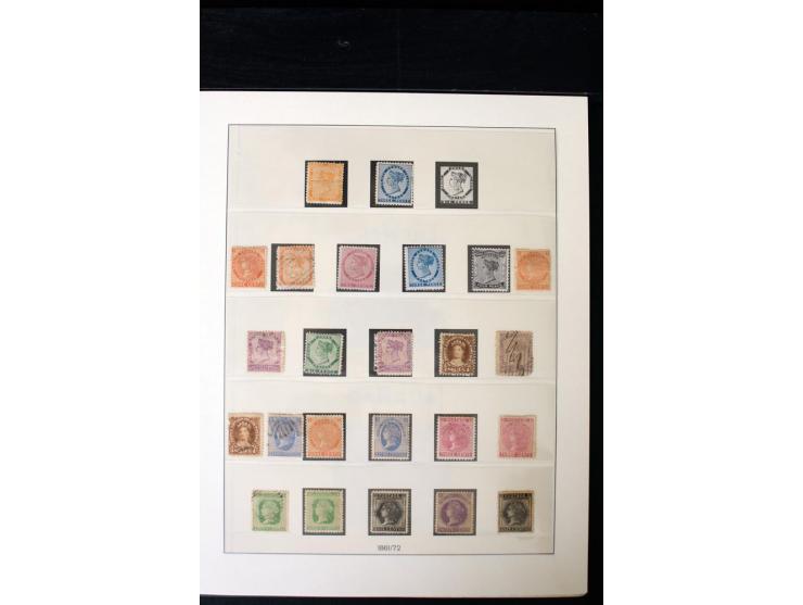 1855/1950, ungebrauchte und gestempelte Sammlung mit diversen bessereren Werten, dabei u.a. Canada Mi.-Nr. 2(2) und 5 gestemp