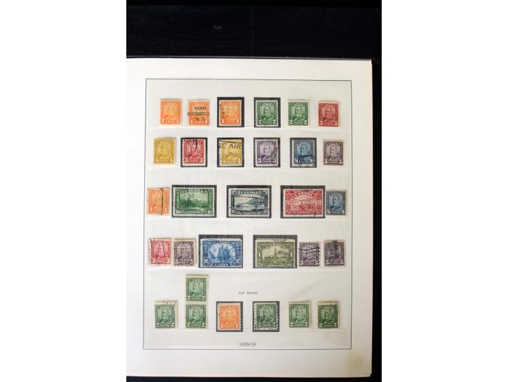 1855/1950, ungebrauchte und gestempelte Sammlung mit diversen bessereren Werten, dabei u.a. Canada Mi.-Nr. 2(2) und 5 gestemp