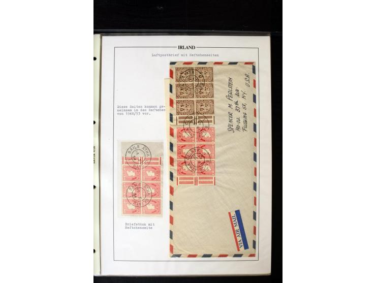 1931/70, Booklet stamps, a valuable specialised used collection on leaves, incl. 1d "Se" wmk. with Slogan labels "Get! a/Tele