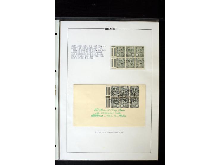 1931/70, Booklet stamps, a valuable specialised used collection on leaves, incl. 1d "Se" wmk. with Slogan labels "Get! a/Tele