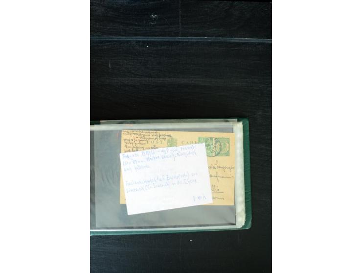 1840/1922, Ireland (GB used in Ireland), extensive specialized collection of GB Postal Stationery used in Ireland up to the T