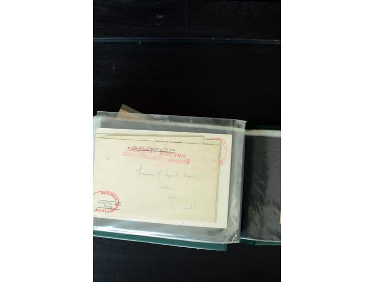 1840/1922, Ireland (GB used in Ireland), extensive specialized collection of GB Postal Stationery used in Ireland up to the T
