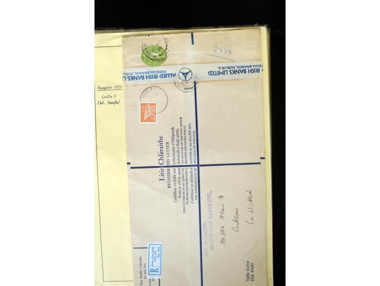 1924/94 Exhibition specialized collection of used Registered Envelopes incl. 5d emerald green Format F and G, 5d olive F and 