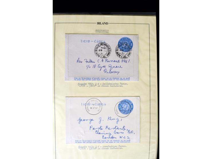 1924/91, Exhibition collection of used Postal Stationery, Envelopes with various sizes and knifecuts, with ½d(2) 2d(9), 2½d(2