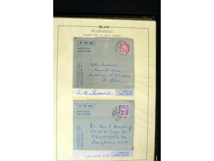 1924/91, Exhibition collection of used Postal Stationery, Envelopes with various sizes and knifecuts, with ½d(2) 2d(9), 2½d(2