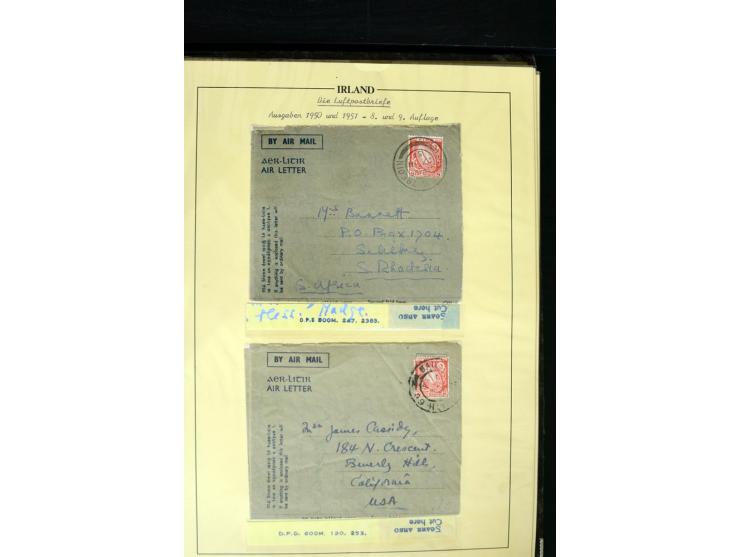1924/91, Exhibition collection of used Postal Stationery, Envelopes with various sizes and knifecuts, with ½d(2) 2d(9), 2½d(2