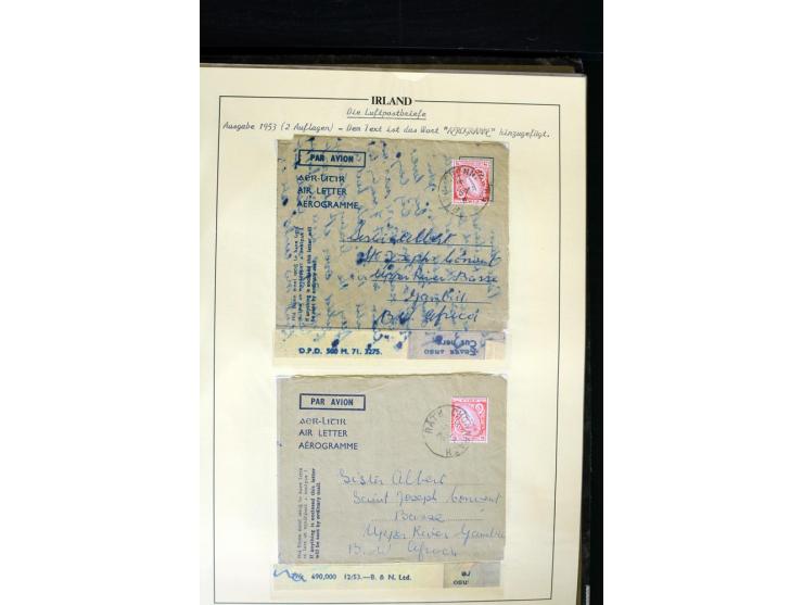 1924/91, Exhibition collection of used Postal Stationery, Envelopes with various sizes and knifecuts, with ½d(2) 2d(9), 2½d(2