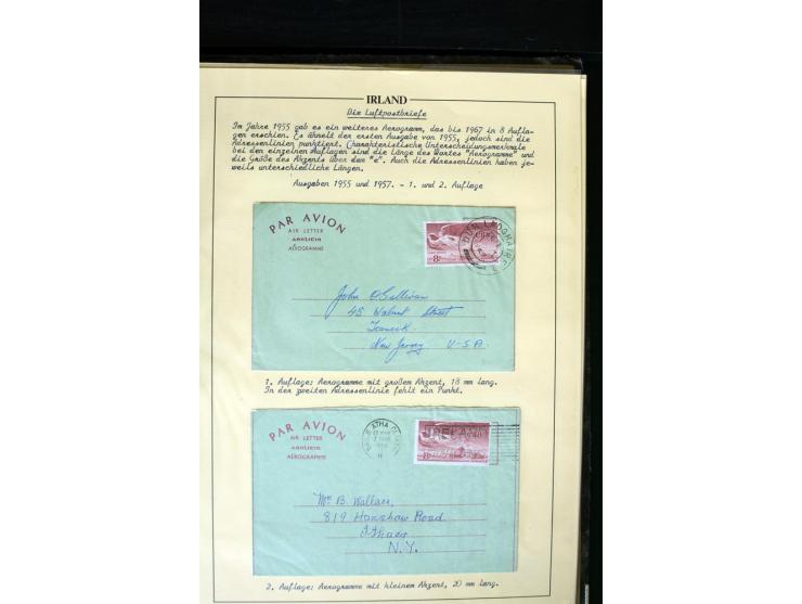 1924/91, Exhibition collection of used Postal Stationery, Envelopes with various sizes and knifecuts, with ½d(2) 2d(9), 2½d(2