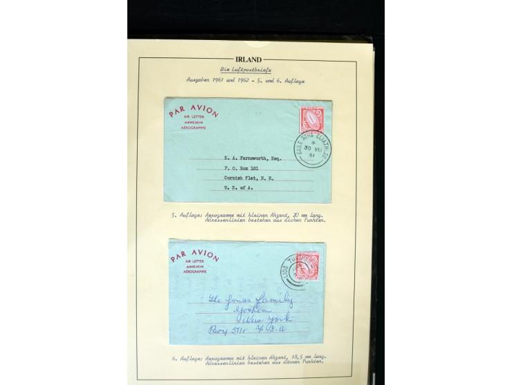 1924/91, Exhibition collection of used Postal Stationery, Envelopes with various sizes and knifecuts, with ½d(2) 2d(9), 2½d(2