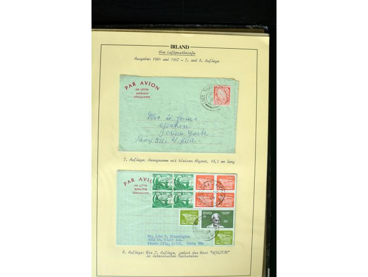 1924/91, Exhibition collection of used Postal Stationery, Envelopes with various sizes and knifecuts, with ½d(2) 2d(9), 2½d(2