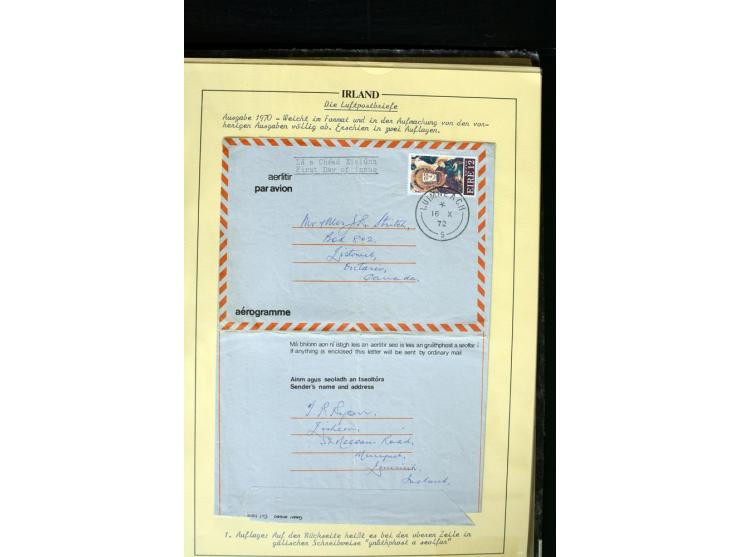 1924/91, Exhibition collection of used Postal Stationery, Envelopes with various sizes and knifecuts, with ½d(2) 2d(9), 2½d(2