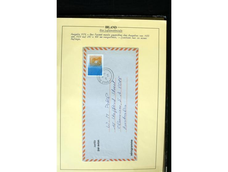 1924/91, Exhibition collection of used Postal Stationery, Envelopes with various sizes and knifecuts, with ½d(2) 2d(9), 2½d(2
