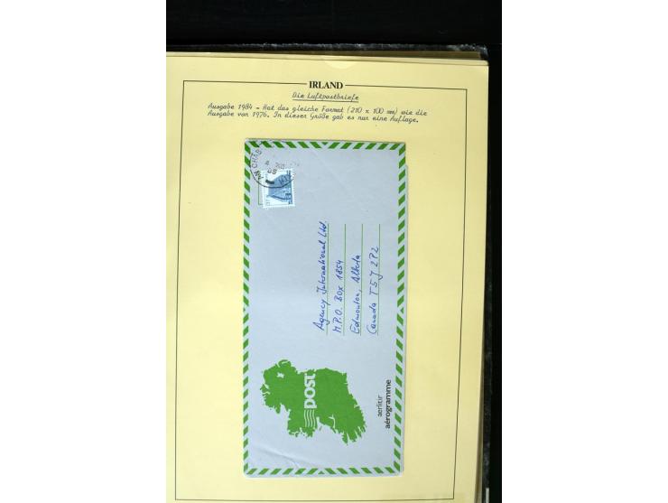 1924/91, Exhibition collection of used Postal Stationery, Envelopes with various sizes and knifecuts, with ½d(2) 2d(9), 2½d(2