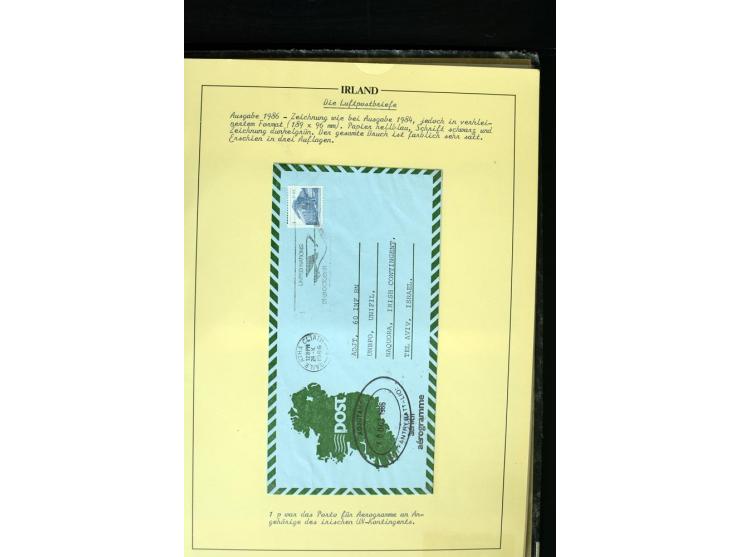 1924/91, Exhibition collection of used Postal Stationery, Envelopes with various sizes and knifecuts, with ½d(2) 2d(9), 2½d(2
