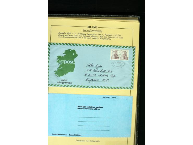 1924/91, Exhibition collection of used Postal Stationery, Envelopes with various sizes and knifecuts, with ½d(2) 2d(9), 2½d(2