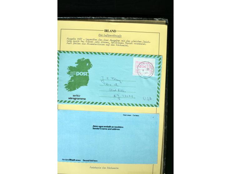 1924/91, Exhibition collection of used Postal Stationery, Envelopes with various sizes and knifecuts, with ½d(2) 2d(9), 2½d(2