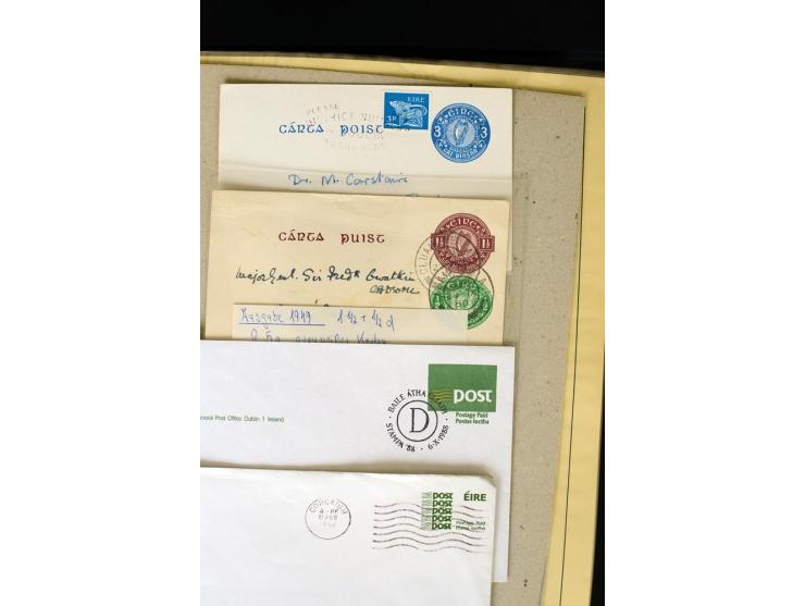 1924/91, Exhibition collection of used Postal Stationery, Envelopes with various sizes and knifecuts, with ½d(2) 2d(9), 2½d(2