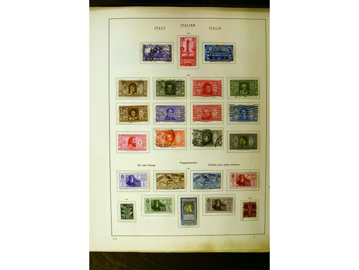 1852/1942, schöne ungebrauchte und gestempelte Sammlung beginnend mit einem guten Teil Altitalienische Staaten, danach mit vi