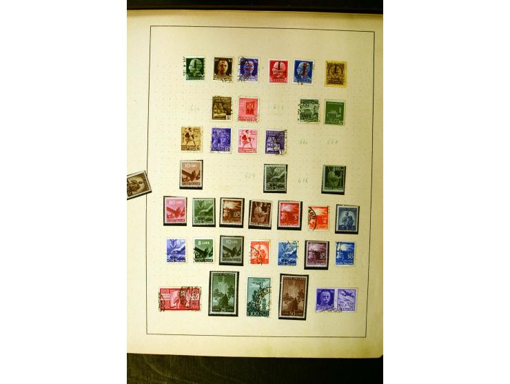 1852/1942, schöne ungebrauchte und gestempelte Sammlung beginnend mit einem guten Teil Altitalienische Staaten, danach mit vi