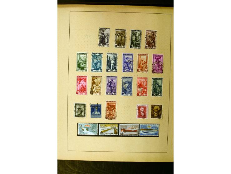 1852/1942, schöne ungebrauchte und gestempelte Sammlung beginnend mit einem guten Teil Altitalienische Staaten, danach mit vi