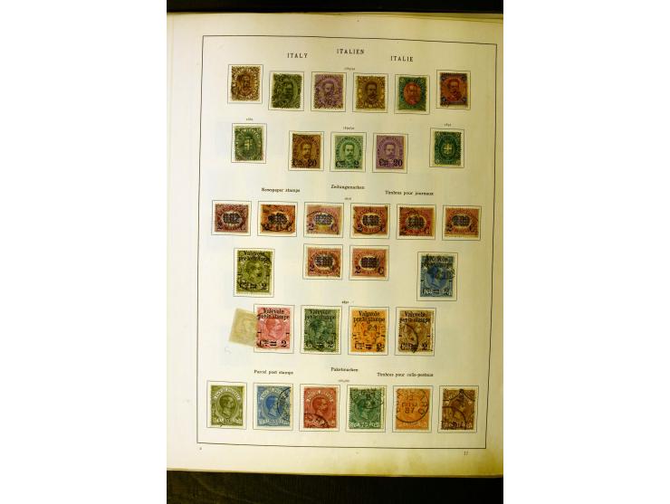 1852/1942, schöne ungebrauchte und gestempelte Sammlung beginnend mit einem guten Teil Altitalienische Staaten, danach mit vi