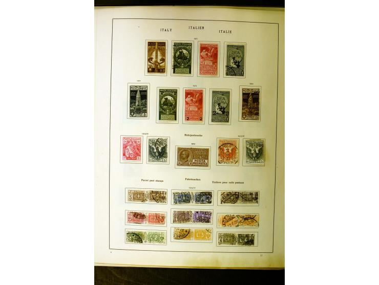 1852/1942, schöne ungebrauchte und gestempelte Sammlung beginnend mit einem guten Teil Altitalienische Staaten, danach mit vi