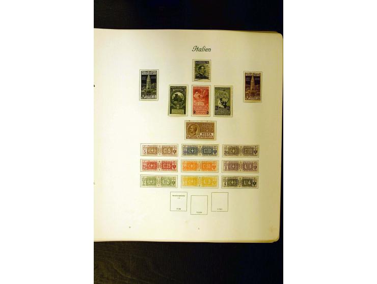 1861/1959, postfrische, ungebrauchte und gestempelte Sammlung mit u.a. Mi.-Nr. 97-98, 153-56, 361, 445-46, 74j8-60, Dienst Mi