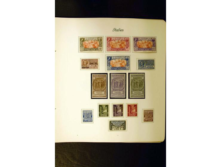1861/1959, postfrische, ungebrauchte und gestempelte Sammlung mit u.a. Mi.-Nr. 97-98, 153-56, 361, 445-46, 74j8-60, Dienst Mi