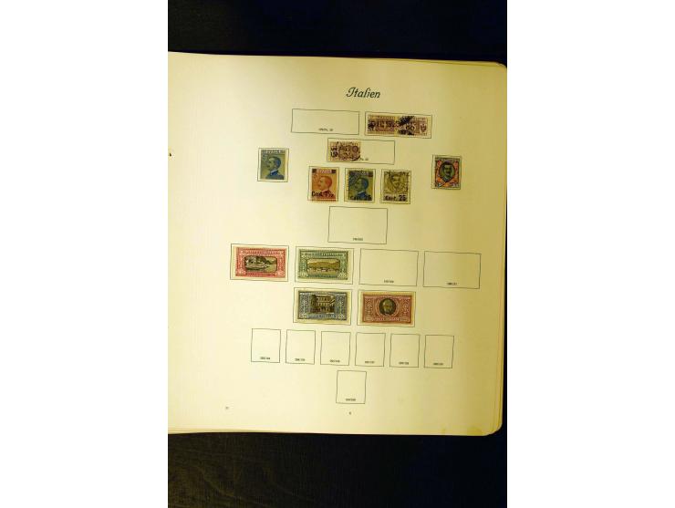 1861/1959, postfrische, ungebrauchte und gestempelte Sammlung mit u.a. Mi.-Nr. 97-98, 153-56, 361, 445-46, 74j8-60, Dienst Mi