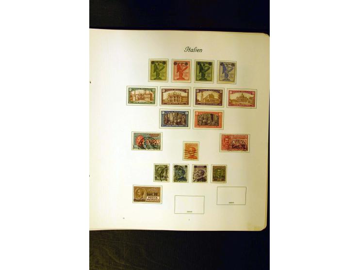 1861/1959, postfrische, ungebrauchte und gestempelte Sammlung mit u.a. Mi.-Nr. 97-98, 153-56, 361, 445-46, 74j8-60, Dienst Mi