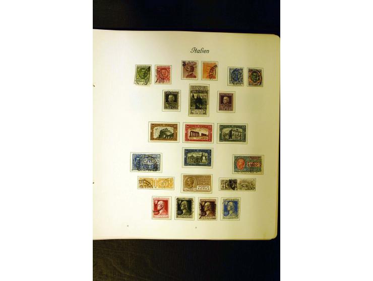 1861/1959, postfrische, ungebrauchte und gestempelte Sammlung mit u.a. Mi.-Nr. 97-98, 153-56, 361, 445-46, 74j8-60, Dienst Mi