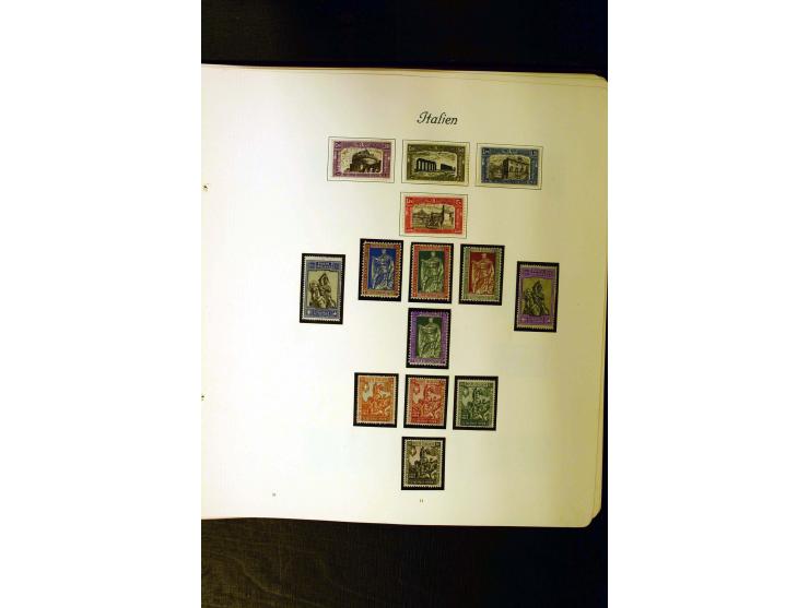 1861/1959, postfrische, ungebrauchte und gestempelte Sammlung mit u.a. Mi.-Nr. 97-98, 153-56, 361, 445-46, 74j8-60, Dienst Mi