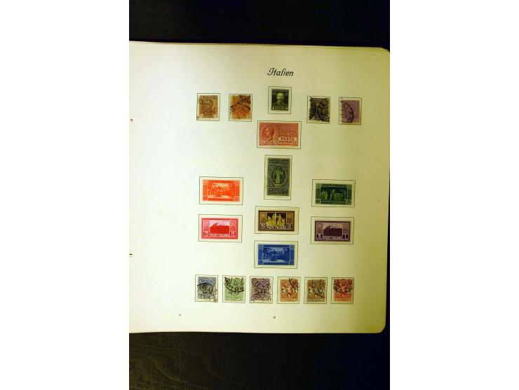 1861/1959, postfrische, ungebrauchte und gestempelte Sammlung mit u.a. Mi.-Nr. 97-98, 153-56, 361, 445-46, 74j8-60, Dienst Mi