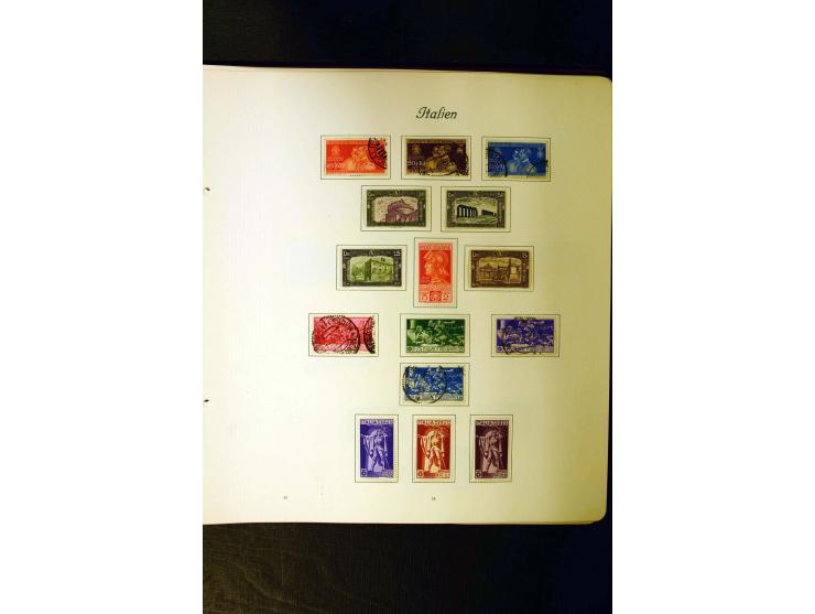 1861/1959, postfrische, ungebrauchte und gestempelte Sammlung mit u.a. Mi.-Nr. 97-98, 153-56, 361, 445-46, 74j8-60, Dienst Mi