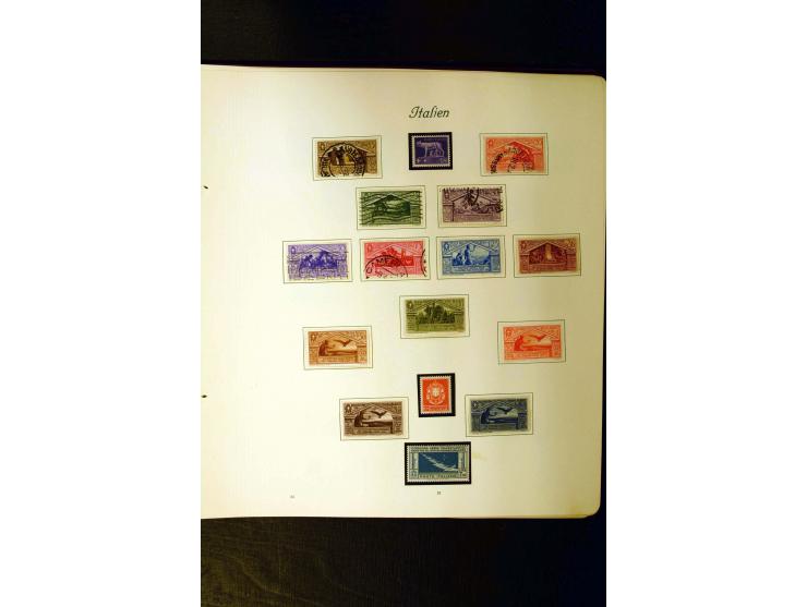 1861/1959, postfrische, ungebrauchte und gestempelte Sammlung mit u.a. Mi.-Nr. 97-98, 153-56, 361, 445-46, 74j8-60, Dienst Mi